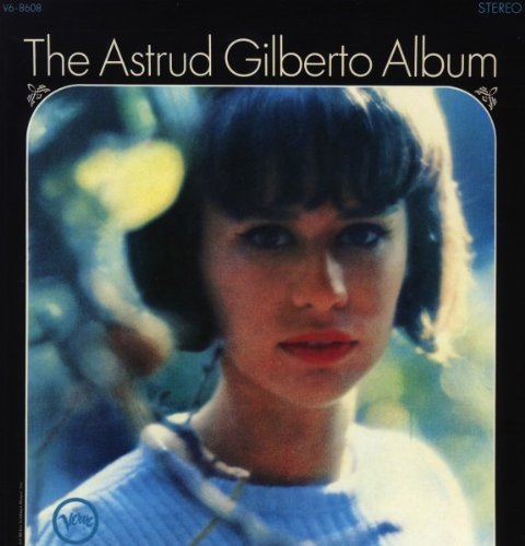 Album cover featuring a portrait of Astrud Gilberto with short dark hair.