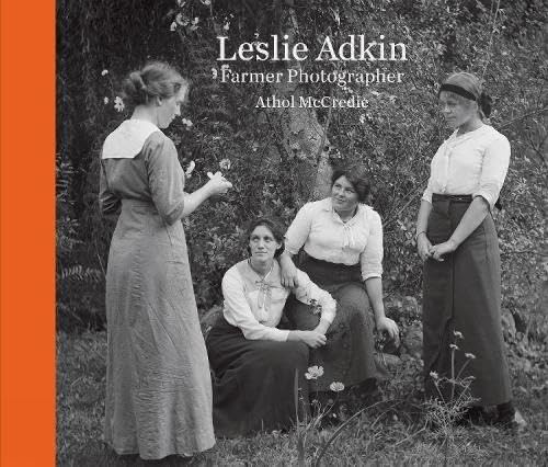 Book cover featuring vintage black and white photographs of farming women.