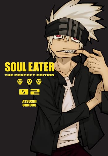“Soul Eater: The Perfect Edition 2” cover featuring a young man with spiky hair.