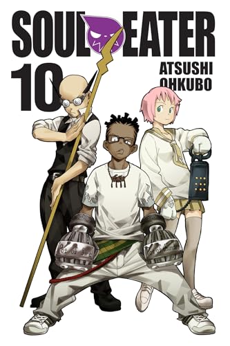 Cover of Soul Eater volume 10 featuring three anime-style characters.