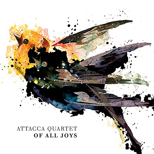 CD cover: watercolor painting of a bird in flight, text below.