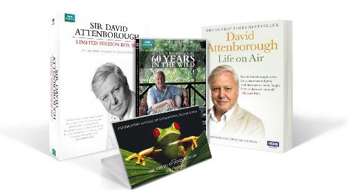 DVD box set featuring David Attenborough and a red-eyed tree frog.