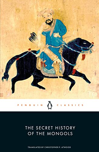 Book cover featuring a painting of a man riding a black horse.