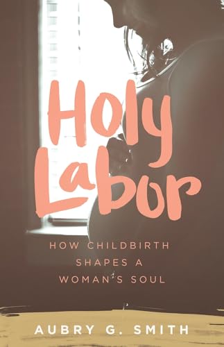 Book cover: pregnant woman’s silhouette with title “Holy Labor.”