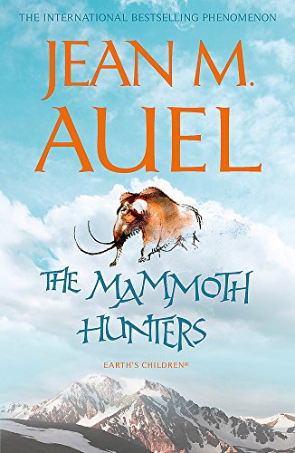 Book cover featuring a mammoth illustration, title text, and a snowy mountain landscape.