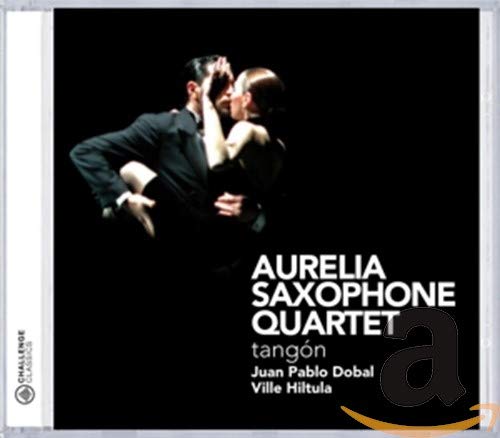 CD cover: tango dancers in silhouette with album title text.