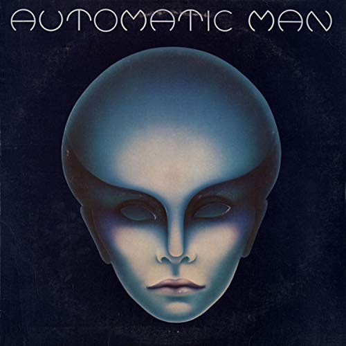 CD cover art featuring a stylized, blue, alien-like face against a dark background.