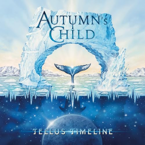 CD cover: icy archway framing a whale tail over a planet.