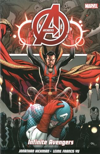 Avengers comic book cover featuring Doctor Strange and Captain America.