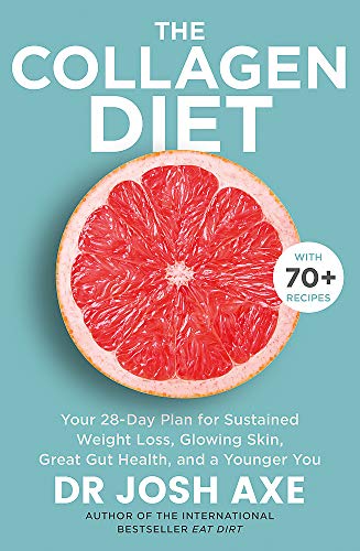 Book cover: "The Collagen Diet" with a grapefruit and text details.
