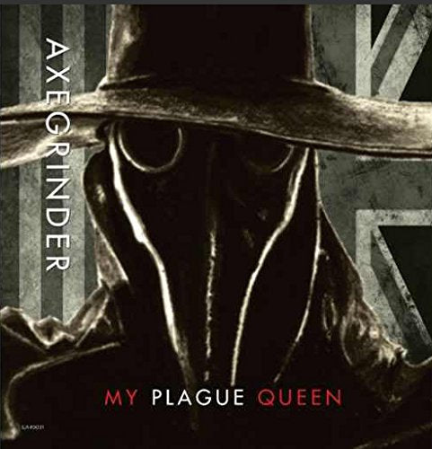 Vinyl record cover featuring a person in a plague doctor mask.