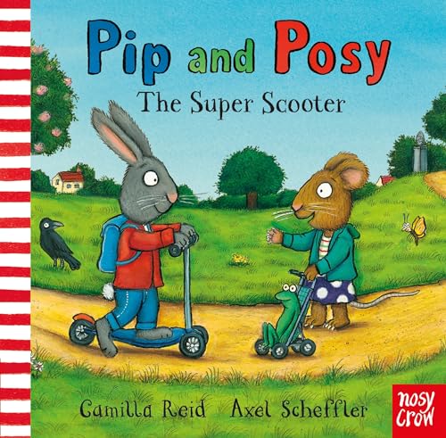 Pip and Posy book cover with a rabbit on a scooter and a mouse.