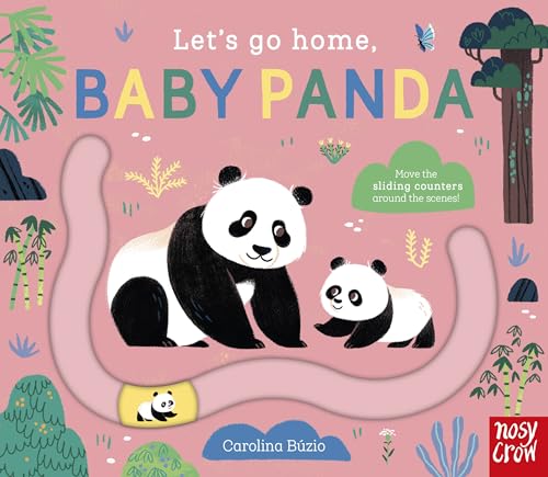 Book cover with a mother and baby panda, illustrated in watercolor style.