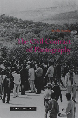 Black and white book cover showing a crowd of people in a rural landscape.
