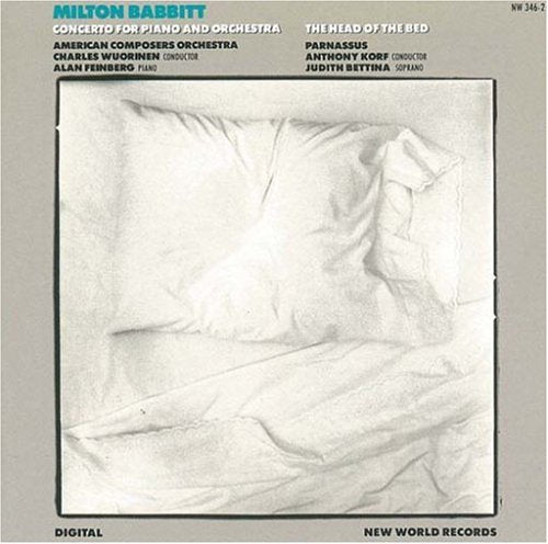 CD cover featuring a white pillow on rumpled white sheets.
