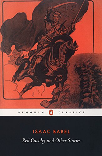 Red book cover depicting a cavalry soldier on horseback in red tones.