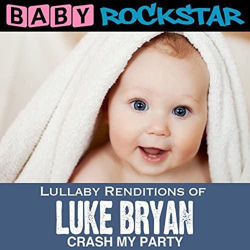 Baby with a towel on head, album cover for Luke Bryan lullabies.