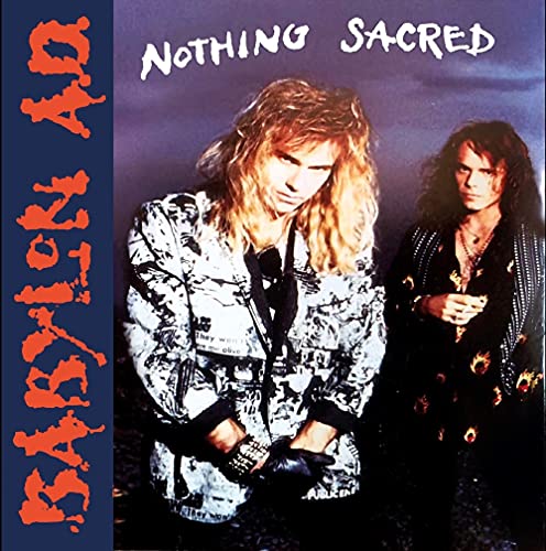 Babylon A.D. album cover featuring two men with long hair.