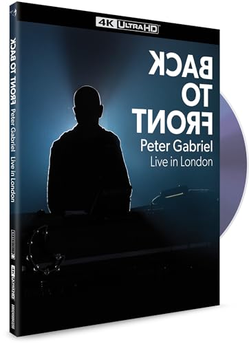 Blu-ray case for Peter Gabriel’s “Back To Front - Live In London.”