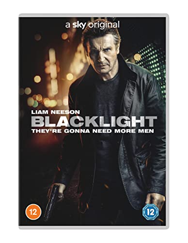 DVD cover for "Backlight" featuring Liam Neeson in a dark, urban setting.