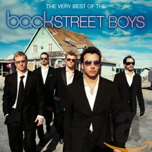Backstreet Boys album cover featuring five men in suits and sunglasses.