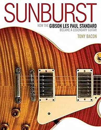 Book cover featuring a sunburst finish Gibson Les Paul Standard guitar.