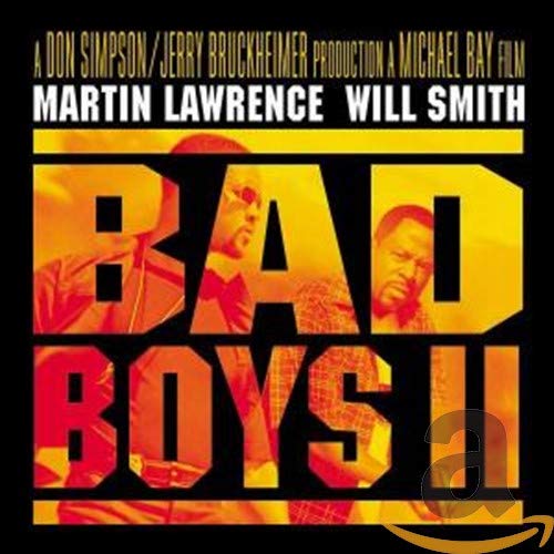 “Bad Boys II” soundtrack CD cover featuring Will Smith and Martin Lawrence.