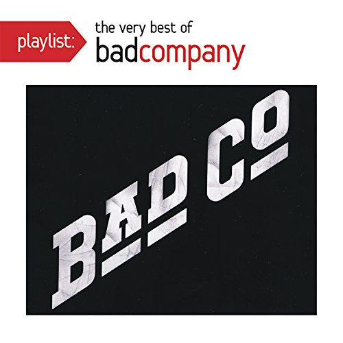 CD cover for Bad Company playlist, featuring angled band logo.