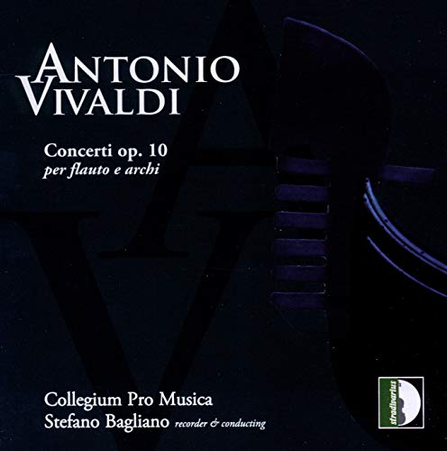 "CD cover with dark blue background, white text, and a recorder image."