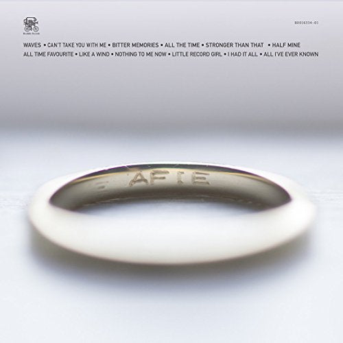 CD cover for “Bahamas is Afie” featuring a white ring with text.