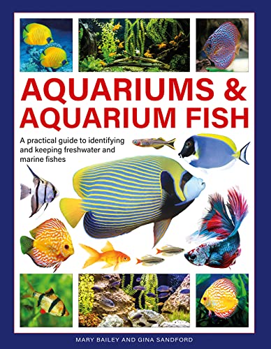 Book cover featuring colorful freshwater and saltwater aquarium fish.
