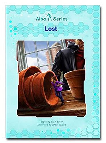 Book cover: “Lost” from the Alba Series, featuring a girl and pots.