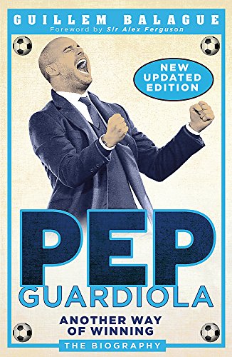 Book cover featuring Pep Guardiola, a soccer coach, in a suit.