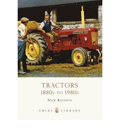 Book cover featuring a red tractor and men working on hay bales.