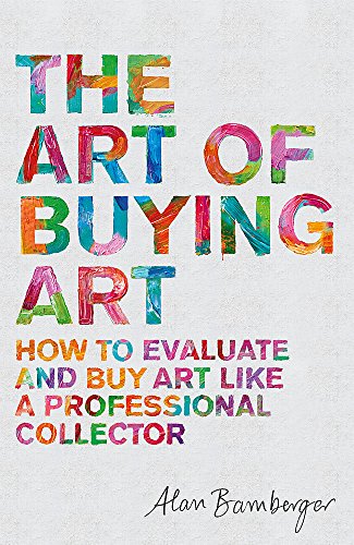 Book cover titled The Art of Buying Art with colorful, textured, paint-stroke style lettering.