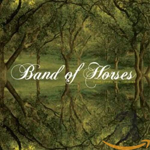 CD cover for Band of Horses’ “Everything All The Time” with trees.