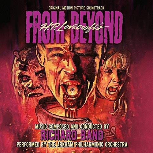 CD cover for "From Beyond" soundtrack featuring distorted, screaming faces.