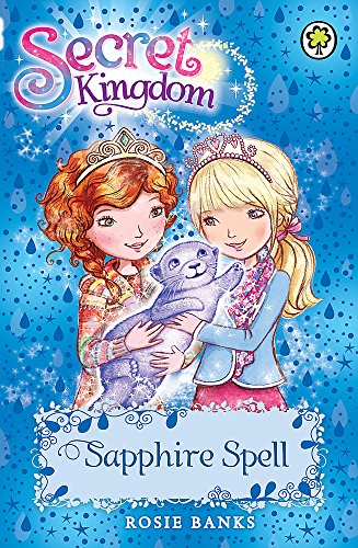 Book cover featuring two young girls and a purple otter.
