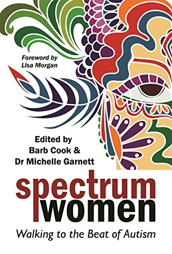 Book cover with colorful, abstract floral and eye illustration.