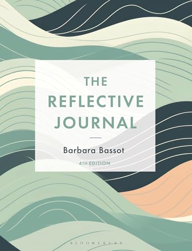 Book cover: "The Reflective Journal" by Barbara Bassot, with abstract waves.