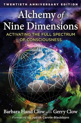 Book cover featuring Earth overlaid with a geometric grid against a colorful nebula background.