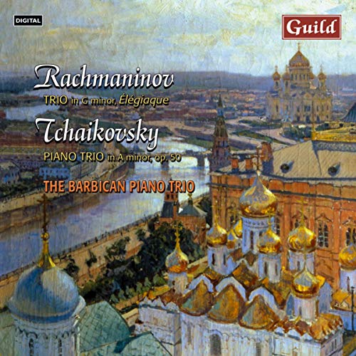 CD cover featuring ornate Russian architecture and composer names.