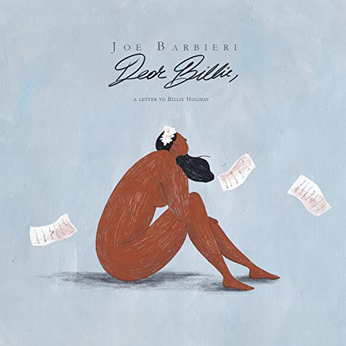CD cover: illustration of a seated figure with falling papers.