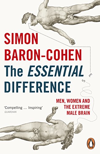 Book cover with anatomical illustrations and red text: "The Essential Difference.