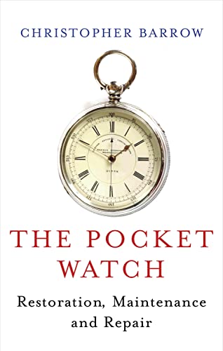 Book cover featuring an antique pocket watch with Roman numerals.