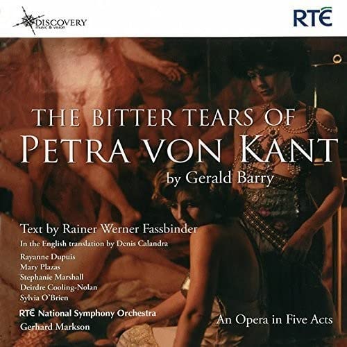 CD cover for Gerald Barry’s opera, “The Bitter Tears of Petra von Kant.”