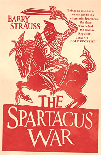 Book cover: red illustration of a warrior on horseback raising a sword.