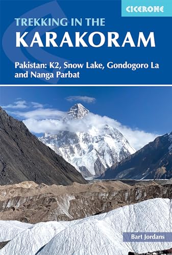 Book cover depicting a snow-capped mountain range in Pakistan.