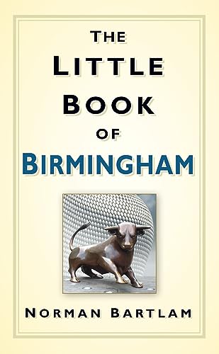 Book cover: “The Little Book of Birmingham” with a bull statue image.