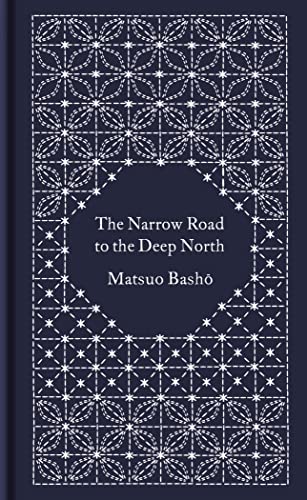 Book cover with patterned design, title, and author: Matsuo Bashō.
